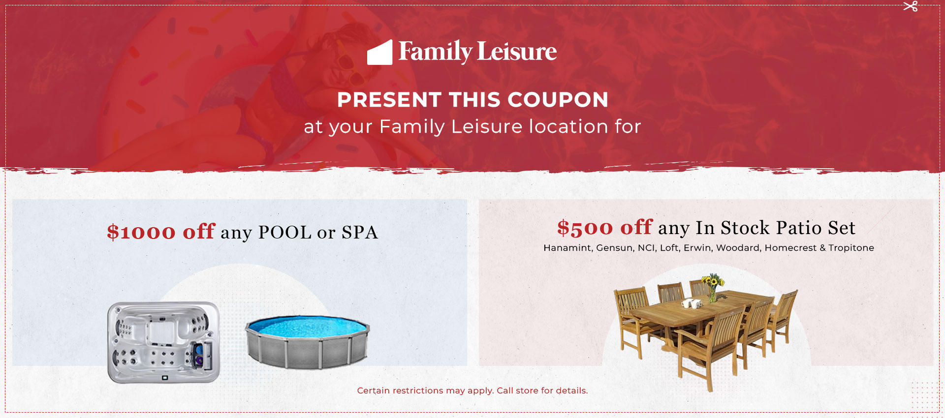 In Store Only Coupon