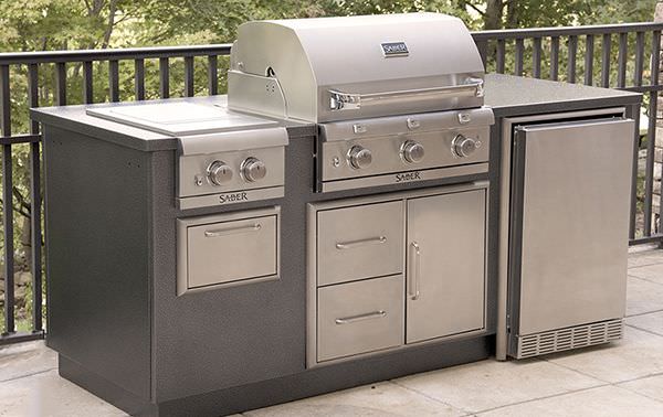 saber ez outdoor kitchen