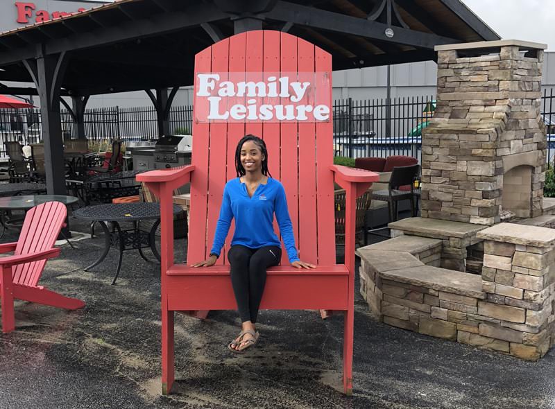 Kayla at Family Leisure