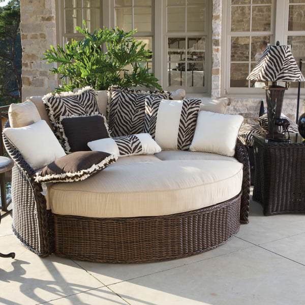 Sedona Wicker Daybed by Summer Classics | Outdoor Furniture