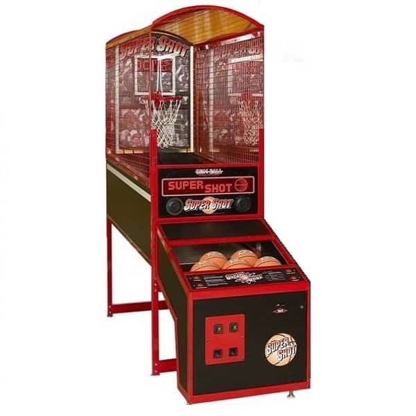 super shot deluxe electronic basketball game