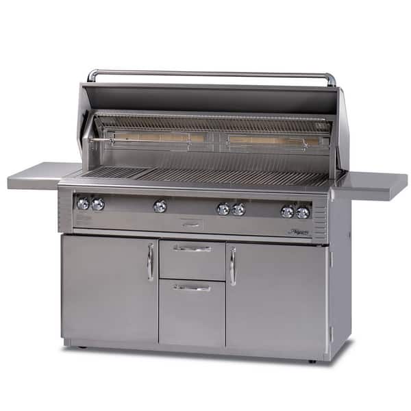 ALX256BFGR 56" Jumbo LX2 Cart Model Grill with Refrigeration by