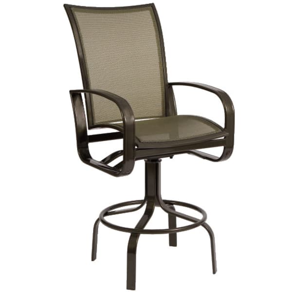 Cayman Isle Flex Bar Stool Cayman Isle Flex Bar Stool By Woodard
