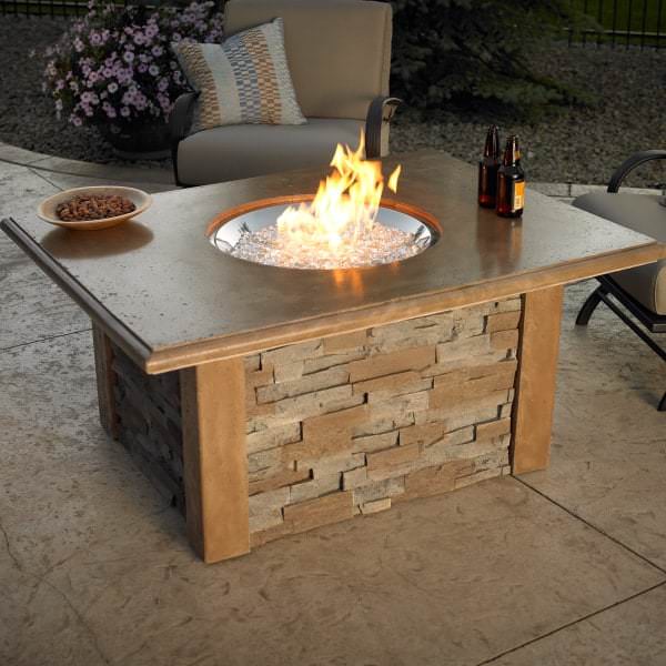 Sierra Fire Pit Table Round Burner Sierra Fire Pit Table Round Burner By Outdoor Greatroom