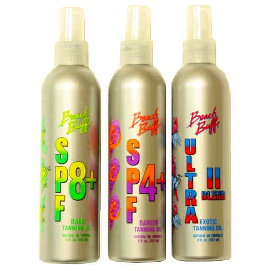 Beach Buff Tanning Oil Package by Family Leisure Tanning Lotions