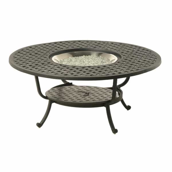 Newport 48 Round Gas Fire Pit Table Newport 48 Round Gas Fire Pit Table By Hanamint