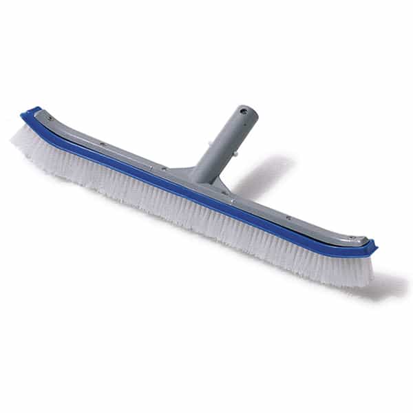 18" Curved Aluminum Pool Brush
