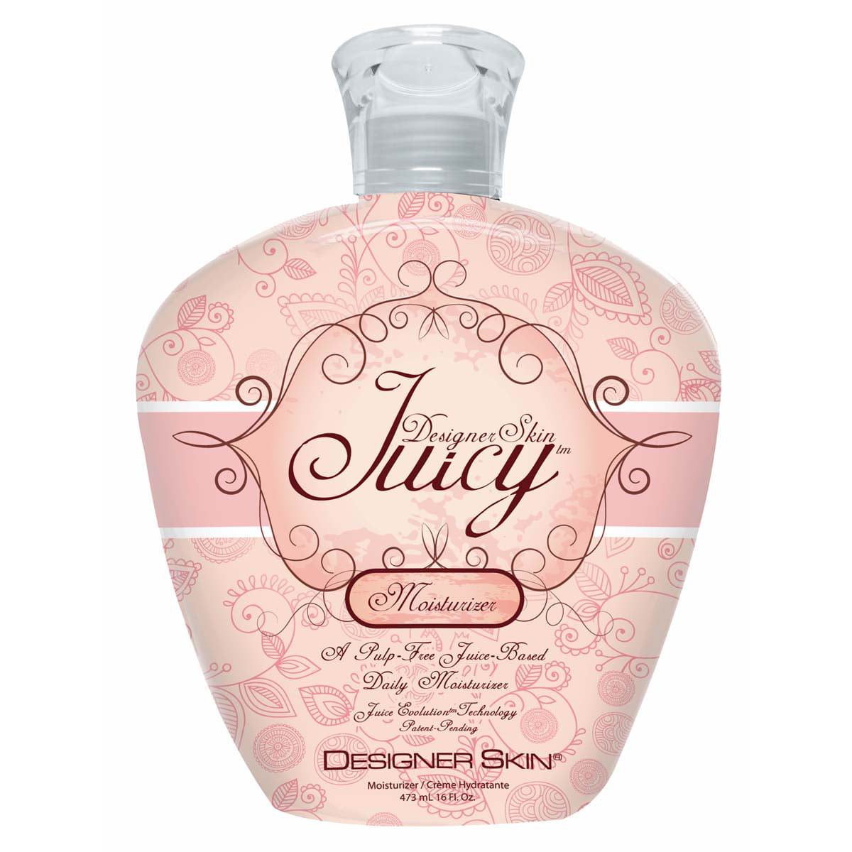 Juicy Daily Moisturizer After Tan Extender Tanning Lotion By Designer Skin 16oz