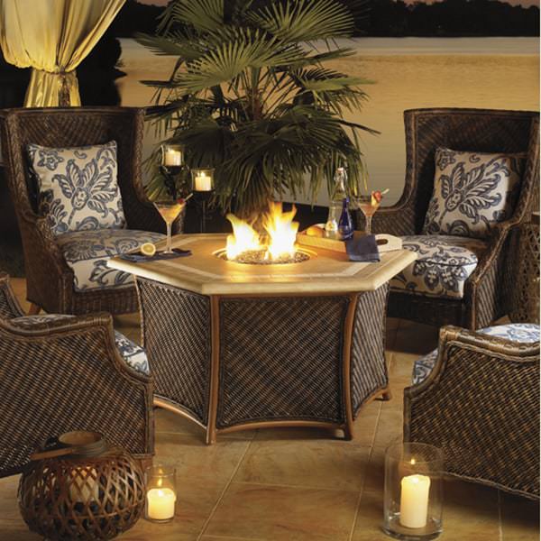 Island Estate Lanai Fire Pit