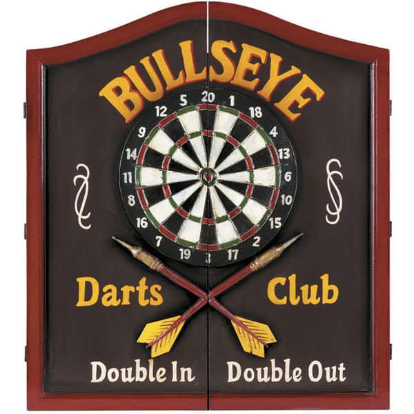 Bullseye Darts Club Dartboard Cabinet Twoj Doktor