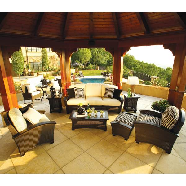 Peninsula Wicker Patio Set by Summer Classics Free Shipping