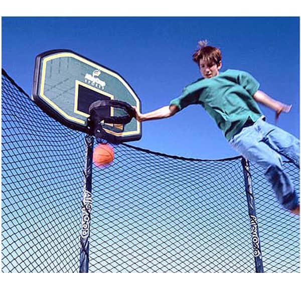 14' Double Bounce Trampoline w/ Enclosure