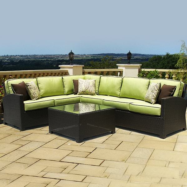 Cabo Wicker Sectional Set By North Cape International Cabo Wicker Sectional By North Cape