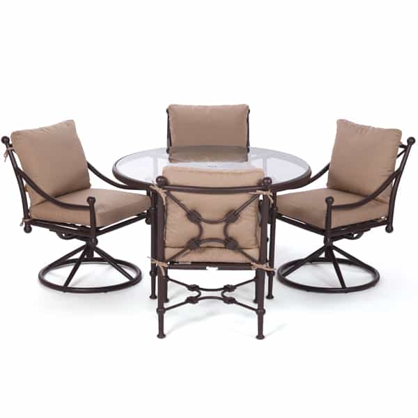 Origin All Weather Cast Aluminum Outdoor Dining Set