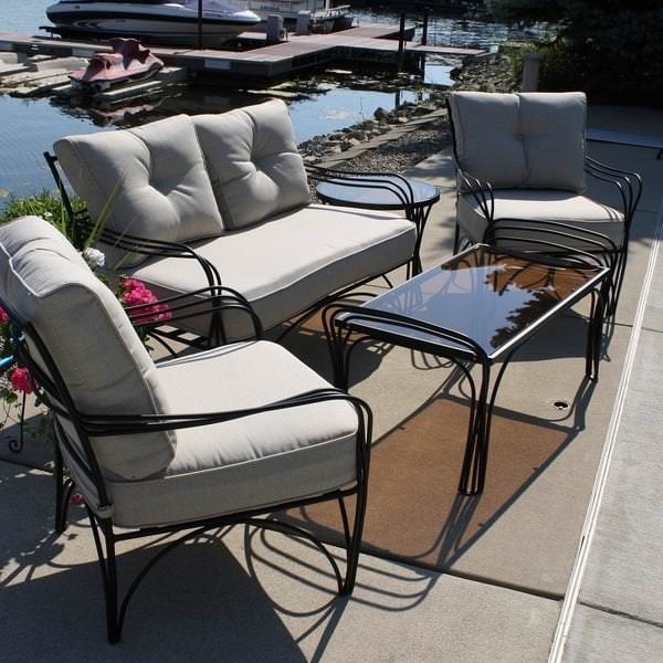 The Hudson Deep Seating Collection by Lyon Shaw Patio Furniture