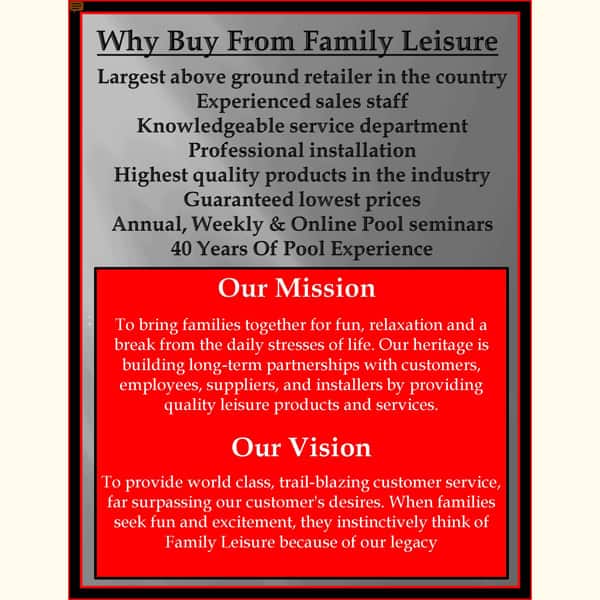 Seaside Ii 52 Oval Above Ground Swimming Pool