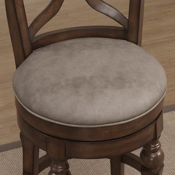 Livingston Sienna Stool and Camel Cushion
