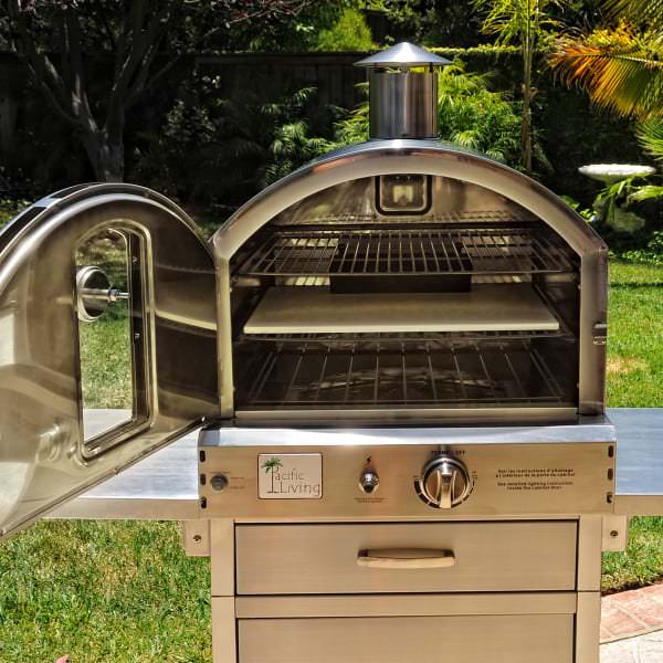 430 Stainless Steel Outdoor Oven W/ Cart by Pacific Living