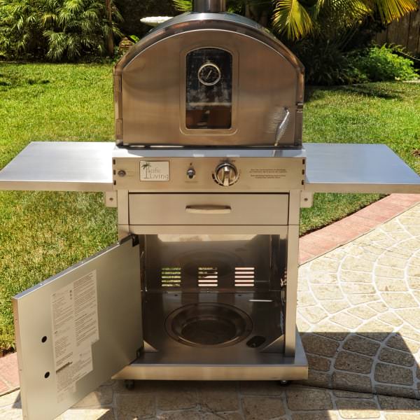 430 Stainless Steel Outdoor Oven W/ Cart by Pacific Living