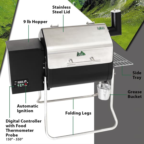 green mountain davy crockett grill