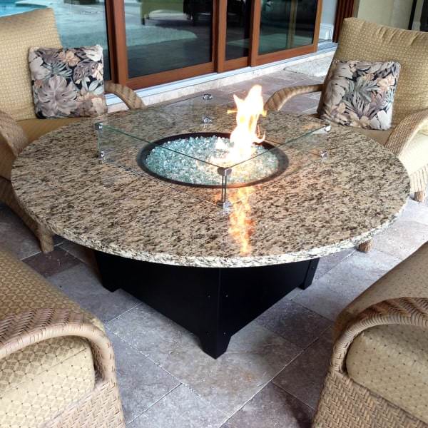 Naples 54 Fire Pit Table