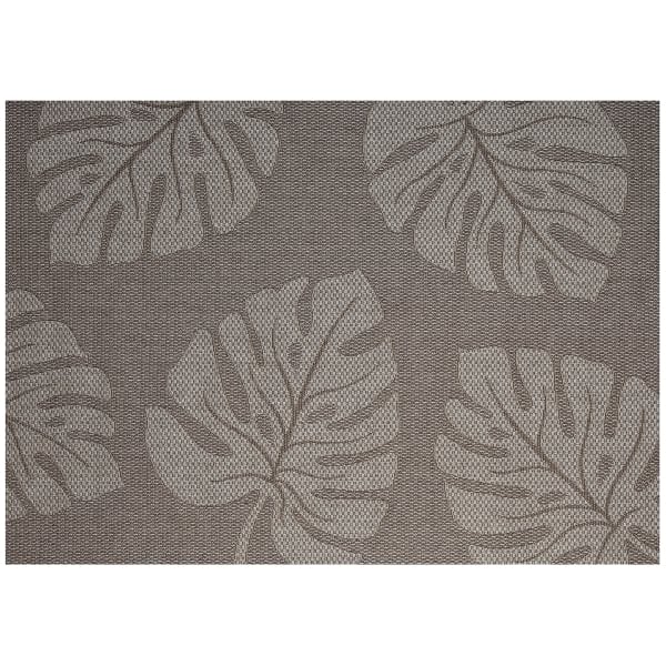 Maui Outdoor Rug Silver by Treasure Garden Patio Accessories