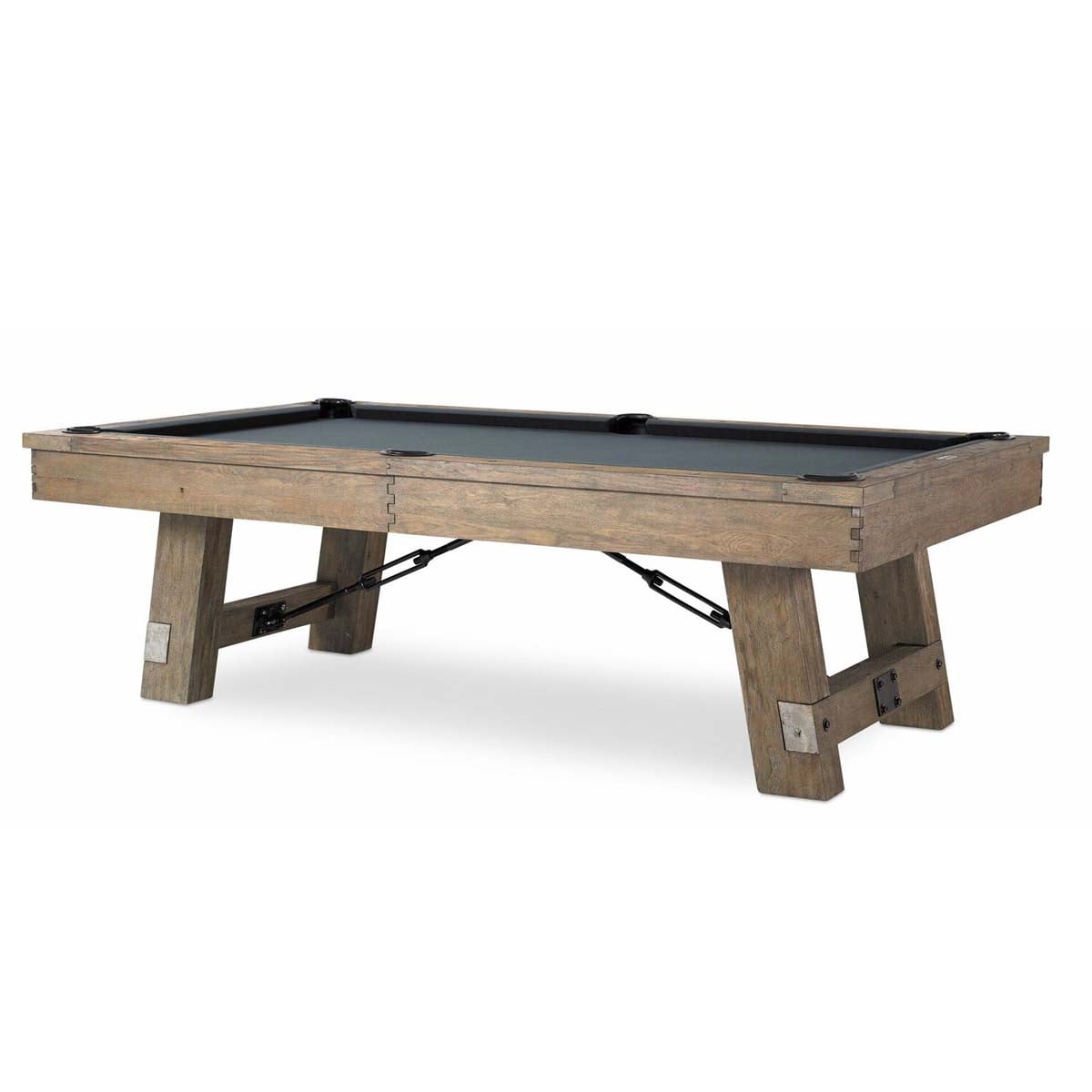 The Isaac Pool Table by Plank & Hide Family Leisure