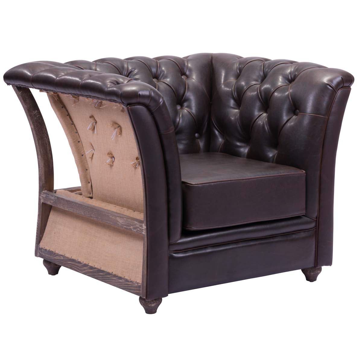 Rodeo Drive Arm Chair Brown