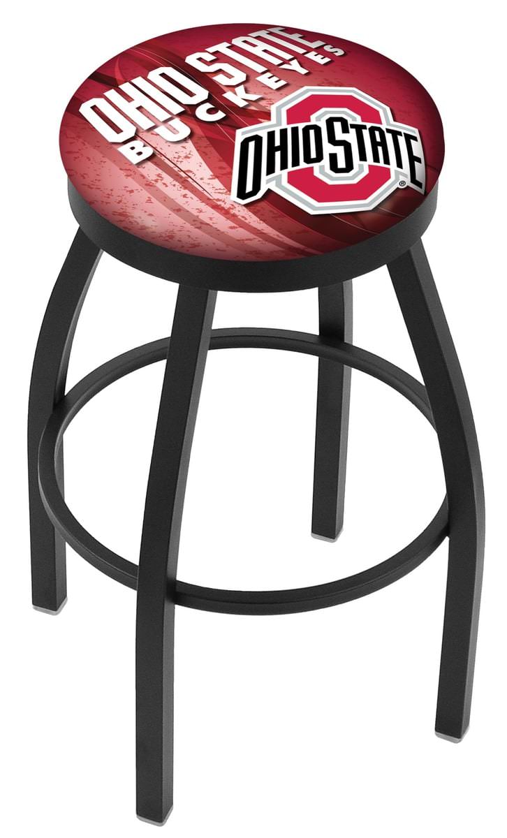 Ohio State Bar Stool w/ Official College Logo Family Leisure