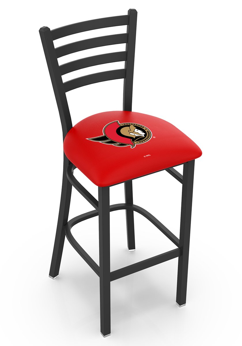 Ottawa Senators Counter Stool w/ Official NHL Logo Family Leisure