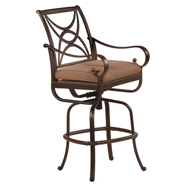 Santa Barbara Cushion Swivel Bar Stool