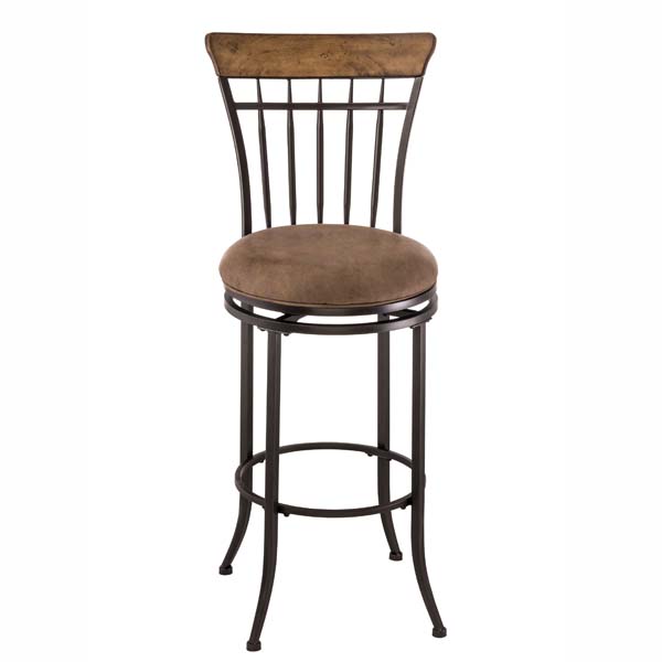 Charleston Swivel Vertical Spindle Counter Stool