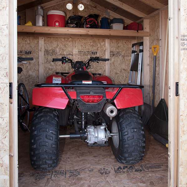 ready shed diy peak style 8x8 by backyard discovery