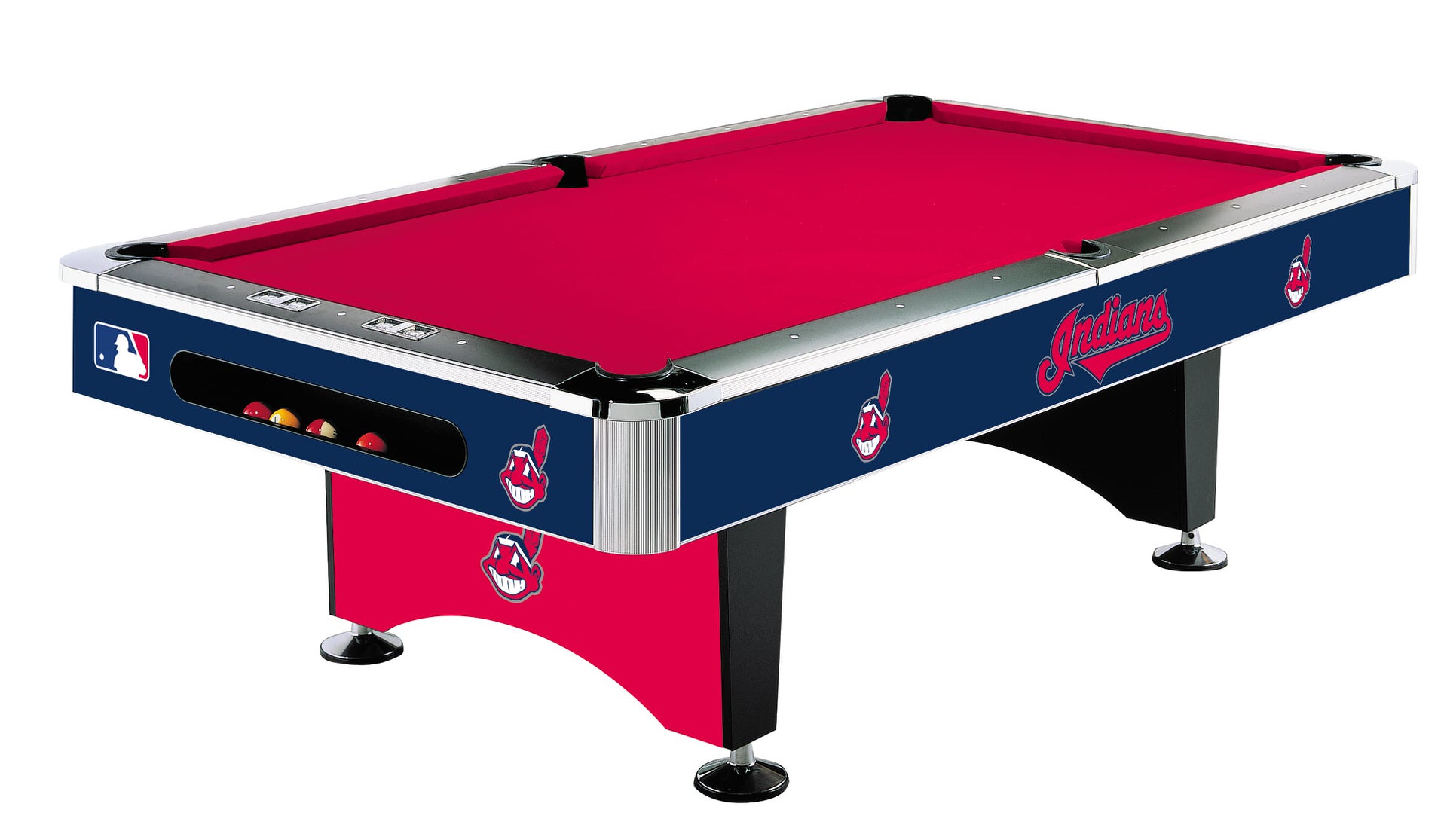 Cleveland Indians 8' Pool Table by Imperial