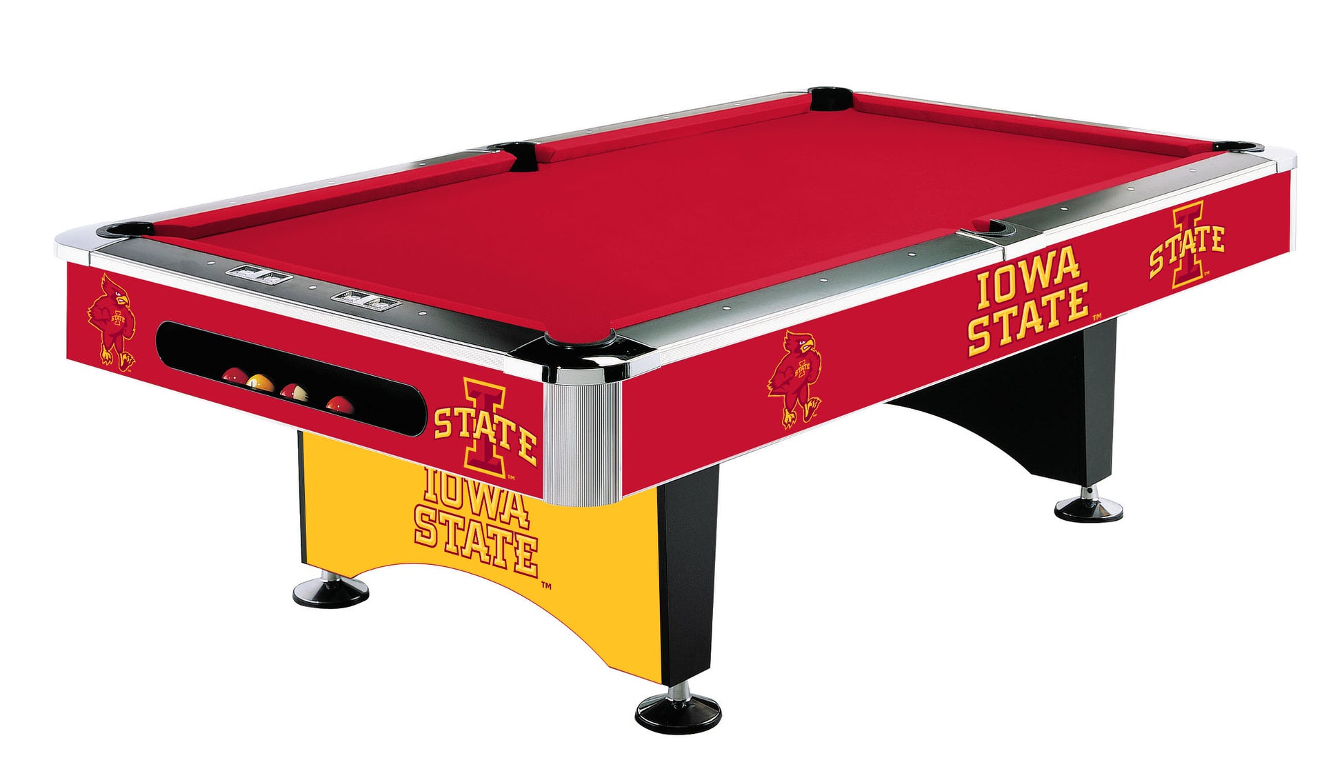 Iowa State University 8' Pool Table