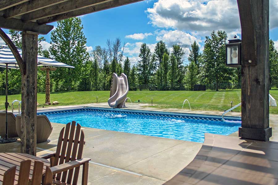 Henrick Inground Pool Project Family Leisure Indianapolis Inground Pool Project Family Leisure Indianapolis