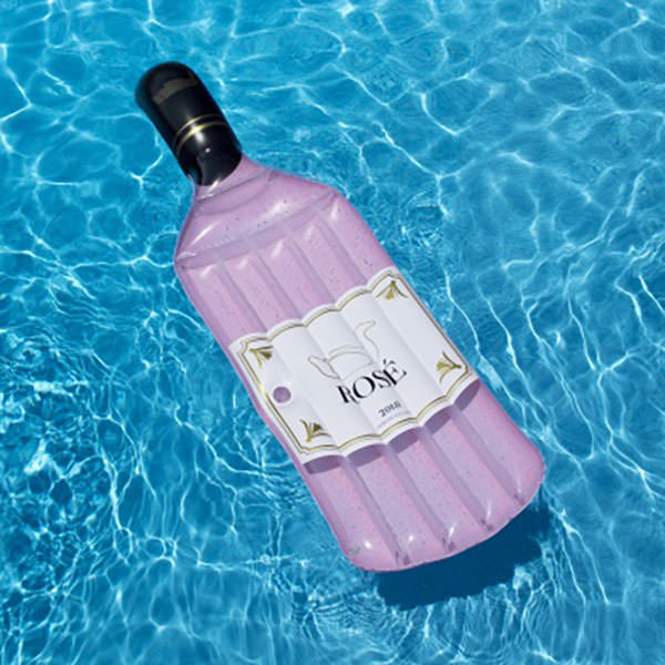 pink tube float