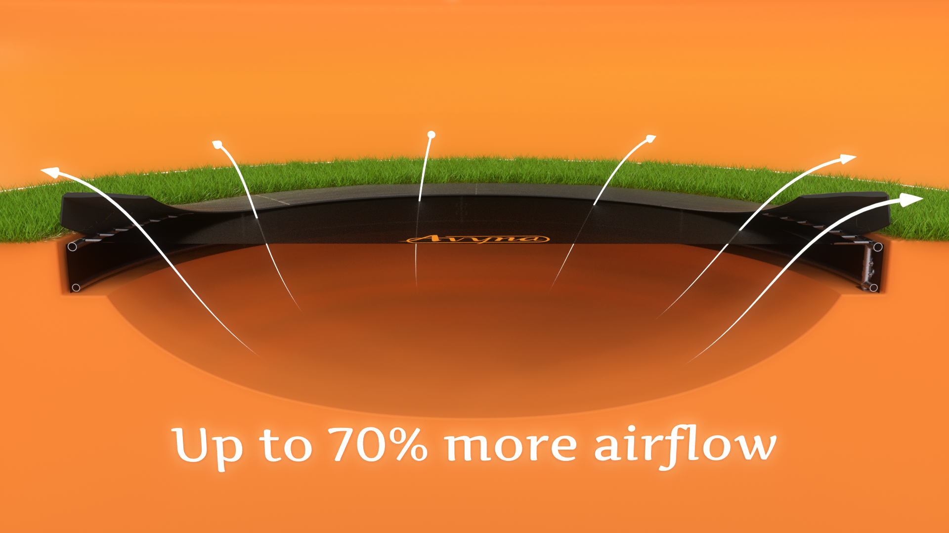 14' Flat Level Inground Trampoline by Avyna