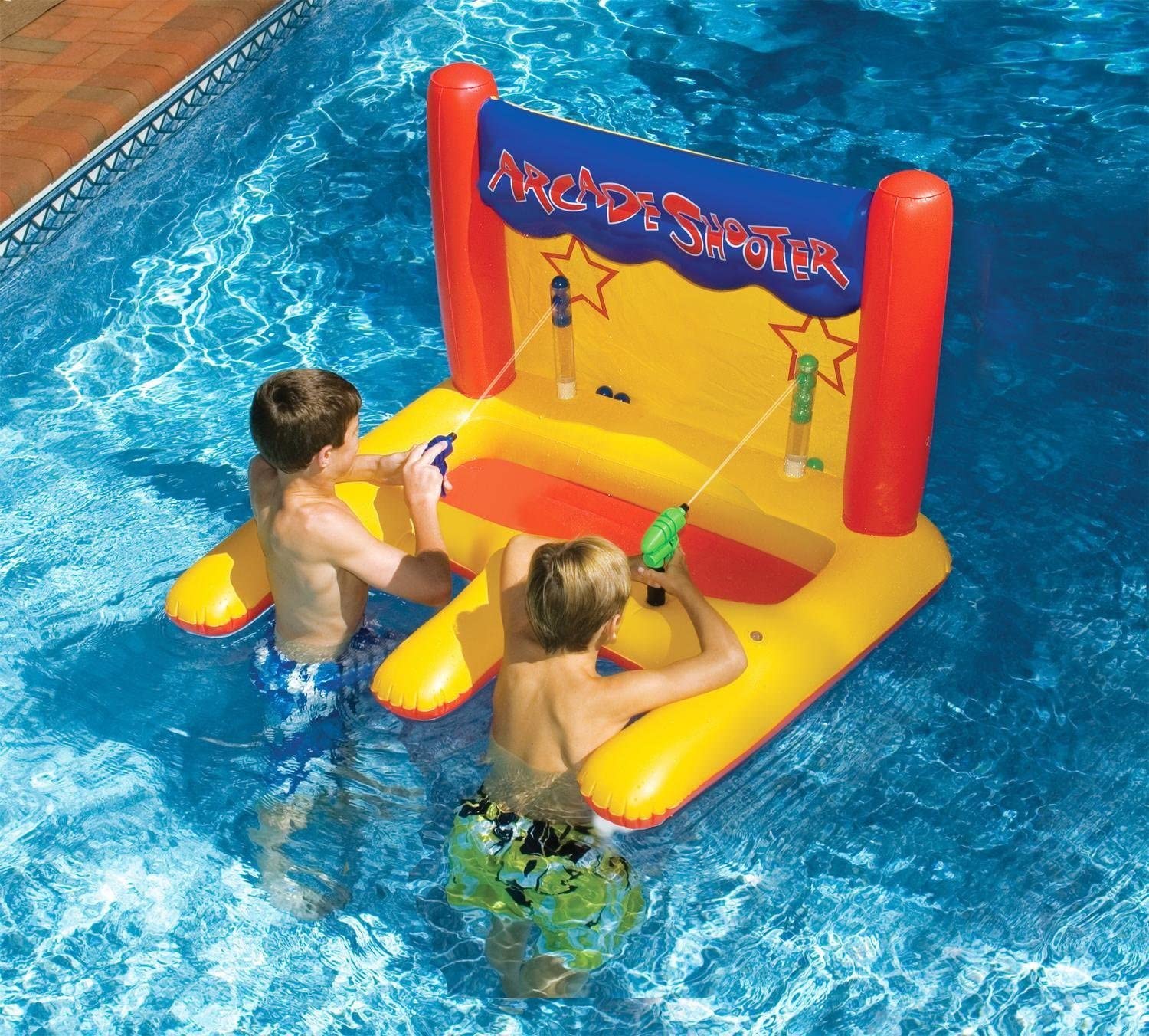 Floating Arcade Style Shooter Inflatable for Swimming Pool 