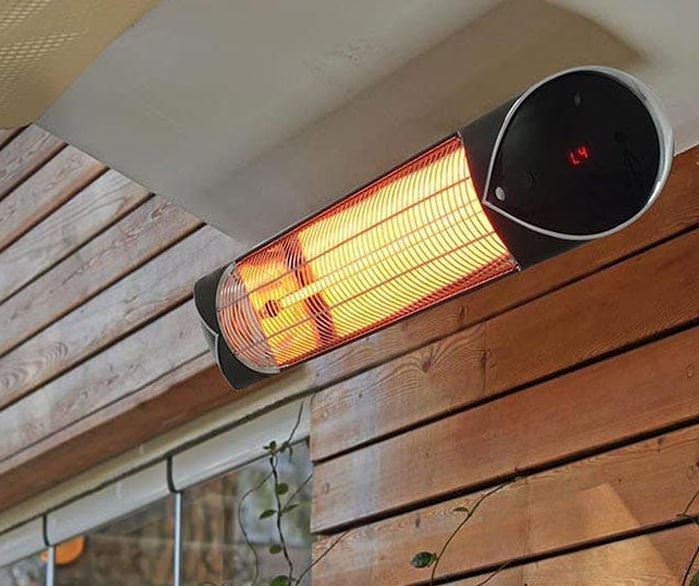 Wall Mount Infrared Patio Heater by Leisure Select