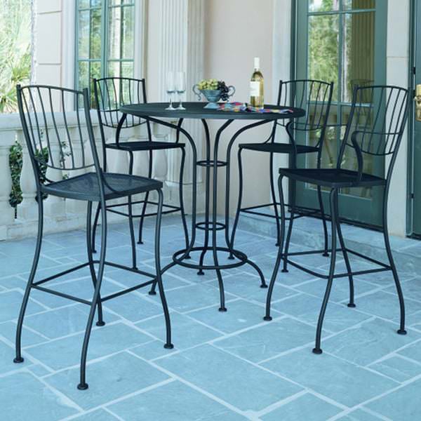 woodard outdoor furniture bar height table aminis aurora bar height by woodard woodard outdoor furniture bar height table aminis aurora bar height by woodard