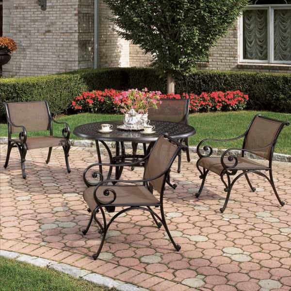 Madison Sling Outdoor Patio Furniture by Cast Classics