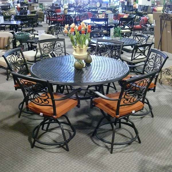 7 Piece Vista Counter Height Patio Dining Set