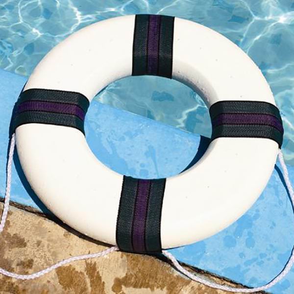 black ring around pool