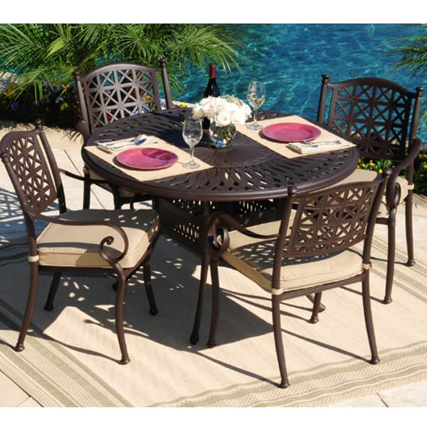 Outdoor Furniture Sets Cast Aluminum 60