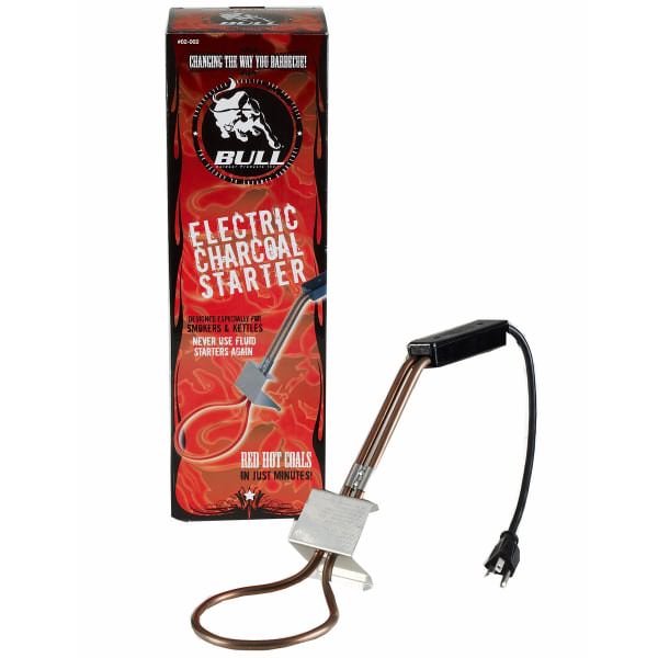 electric start charcoal grill
