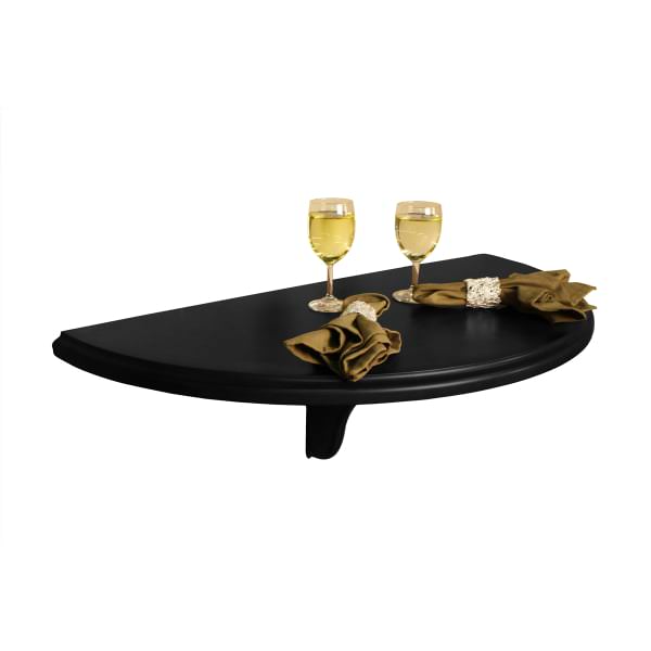 Half Moon Wall Table Half Moon Wall Table, Half Round Wall Mounted Bar Table