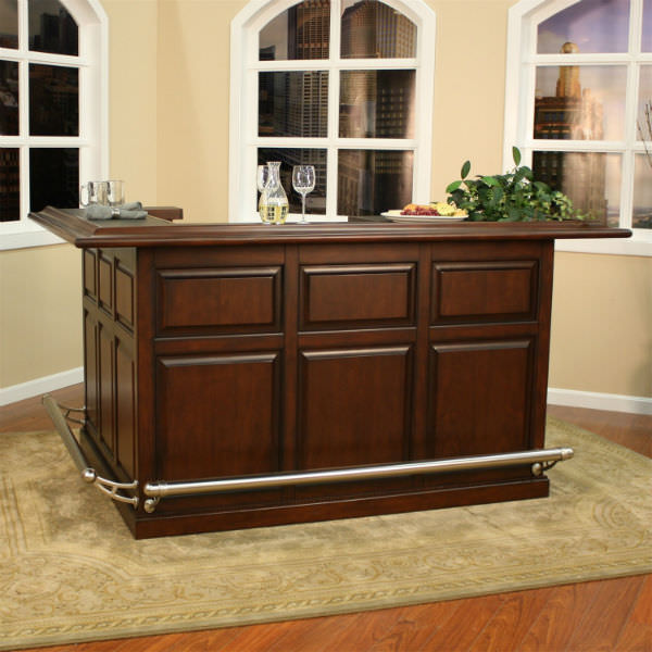 Catania L Shaped Bar by American Heritage