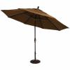 11' Collar Tilt Aluminum Umbrella by Treasure Garden