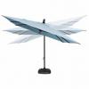 10' AKZ Square Cantilever Umbrella by Treasure Garden